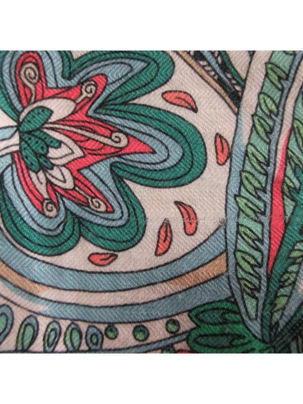 Hermes Carre Geant 140 le Jardin de la Maharani's Garden Cashmere Silk Large - Picture 6 of 6